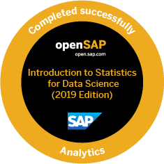 SAP Introduction to Statistics for Data Science